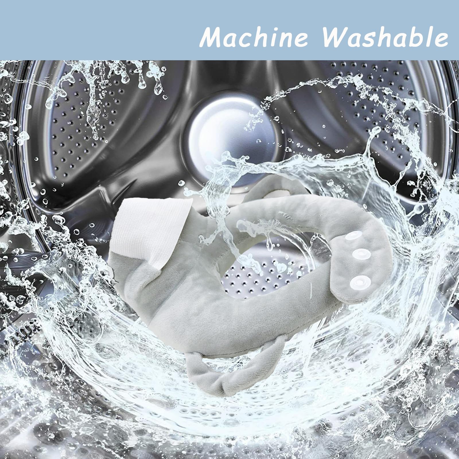 YURRLFUA feeding support cushion machine-washable care ensures easy maintenance after play.