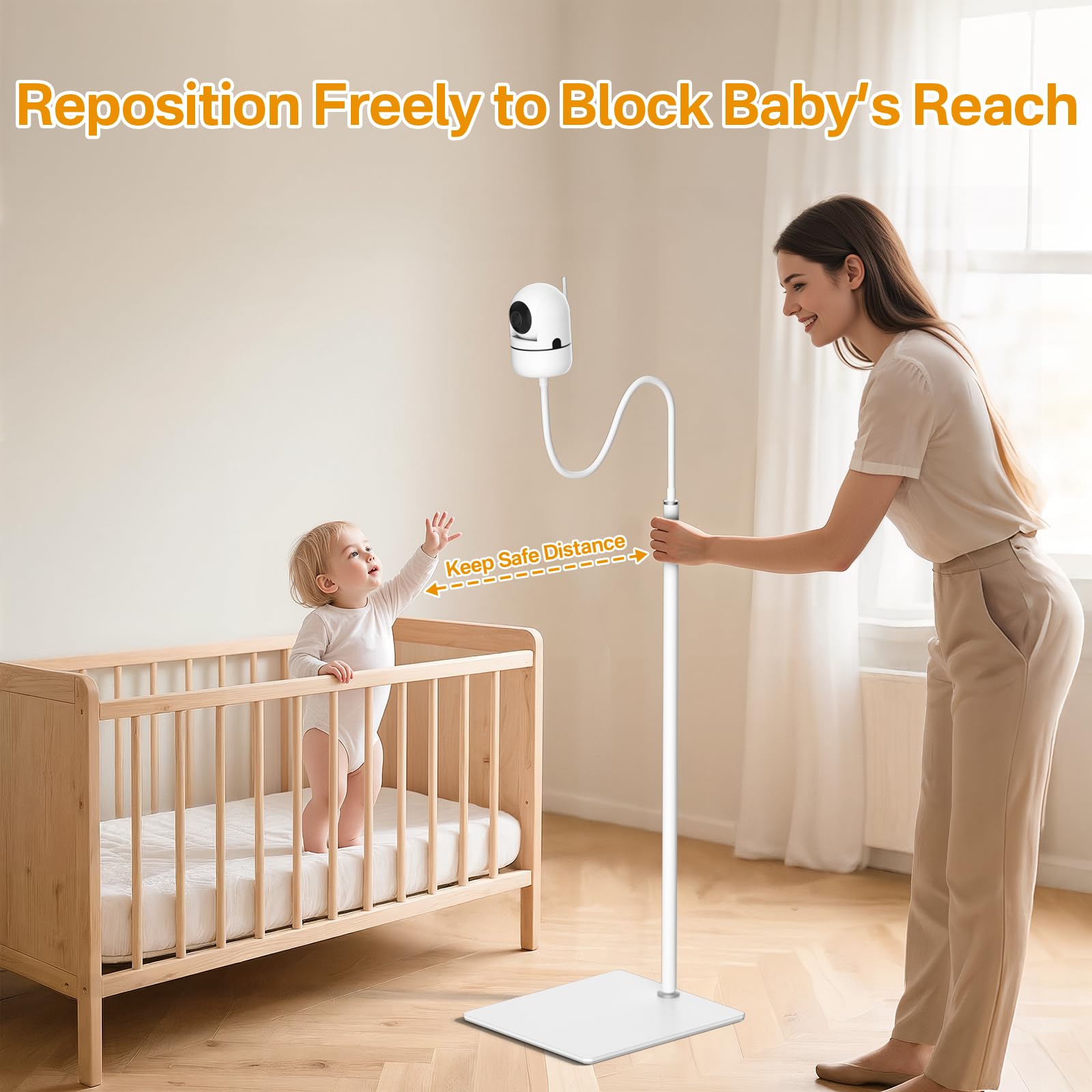 Yususipa adapters ensure 1/4 inch thread compatibility with multiple Hello Baby models.
