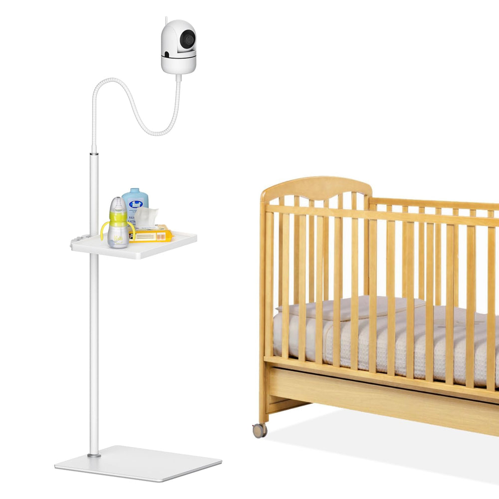 Yususipa adjustable floor stand for Hello Baby monitor base keeps the camera steady for clear views.