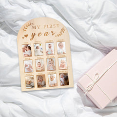 Yuuchoringee engraved wood details add timeless charm and durable keepsake