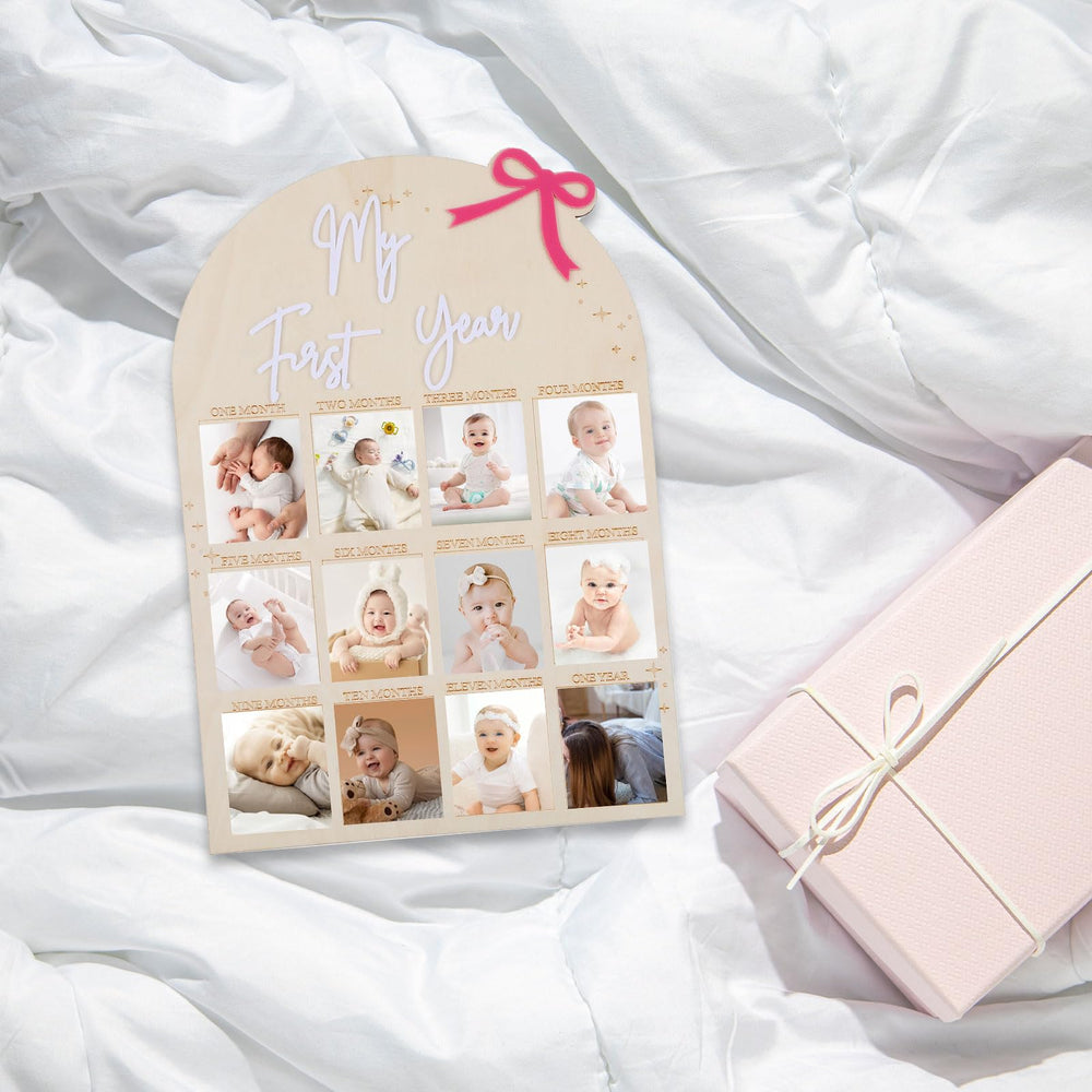 Yuuchoringee gift-ready baby frame suitable for baby showers and birthdays