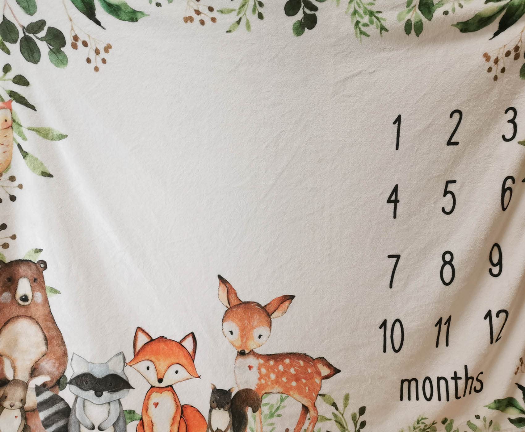 Yuzioey multi-use blanket usable as swaddle, playmat, or crib comfort