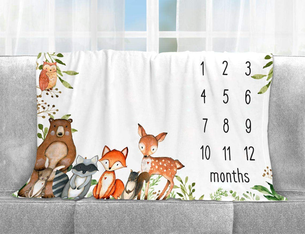 Yuzioey woodland animals close-up for charming nursery photography