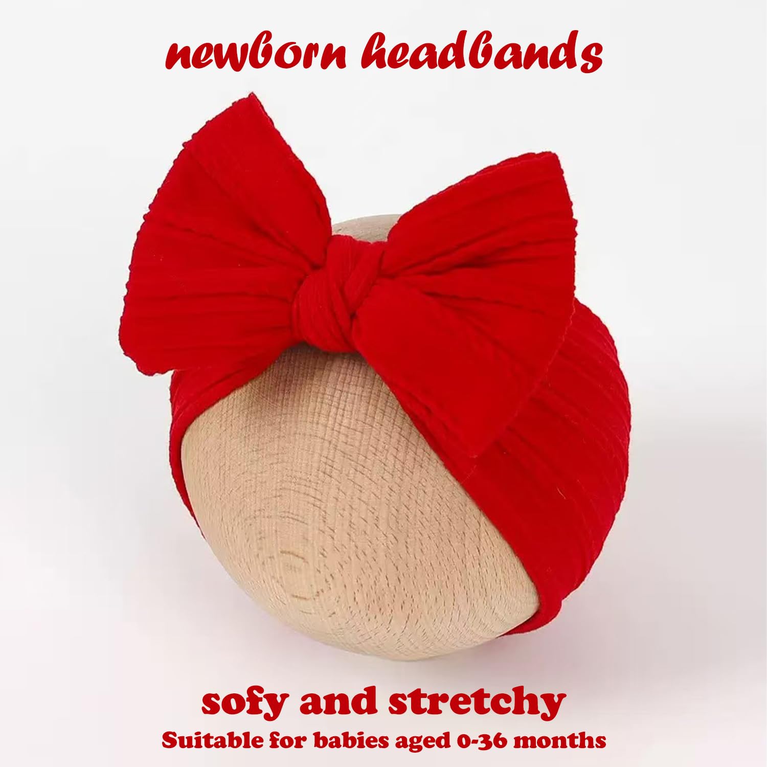 YWAOAIJD large 6.3-inch elastic headband stays put during playful moments