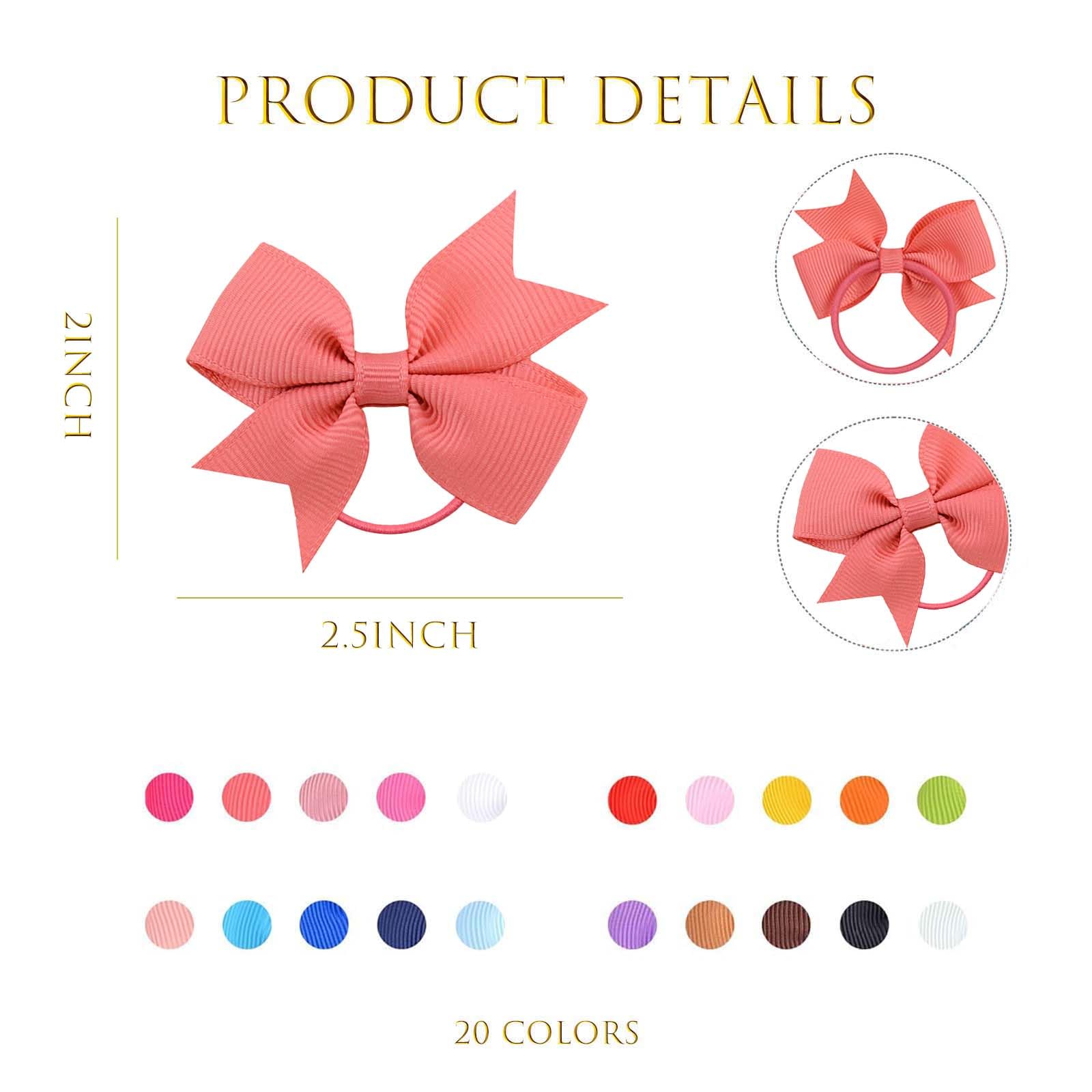 YWAOAIJD bows close-up shows soft grosgrain ribbon and handmade comfort.