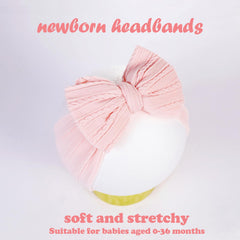 Handmade soft nylon headband by YWAOAIJD for gentle wear.