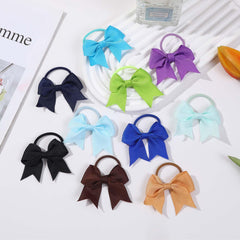 YWAOAIJD mixed color bow hair ties array suitable for everyday outfits and special occasions