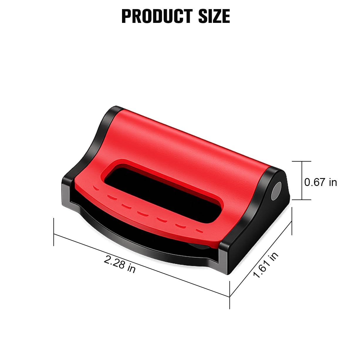 Ywdiml car seatbelt adjuster on buckle demonstrates quick, adjustable comfort without compromising safety