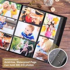 Ywlake baby photo album leather cover texture adds premium feel.