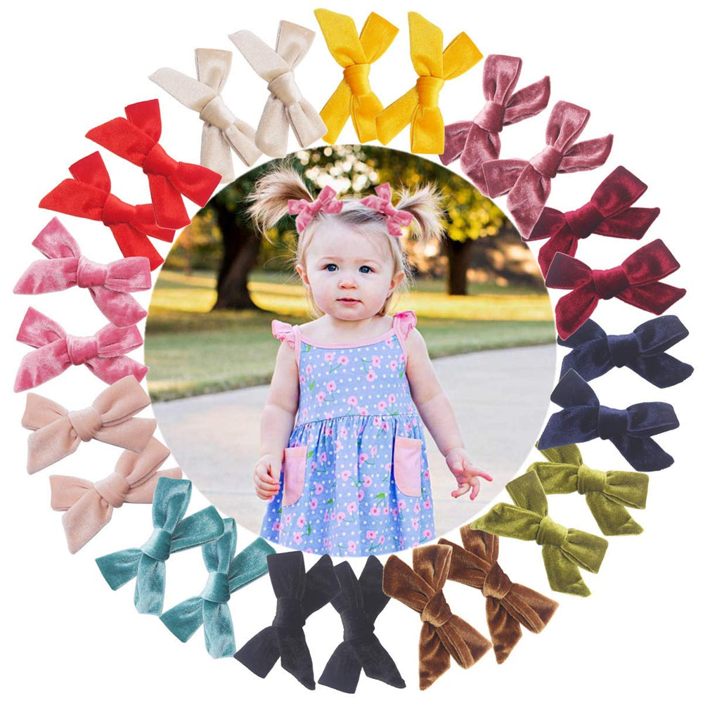 Yxiang 4-inch bows suit ages 0-12 for everyday wear