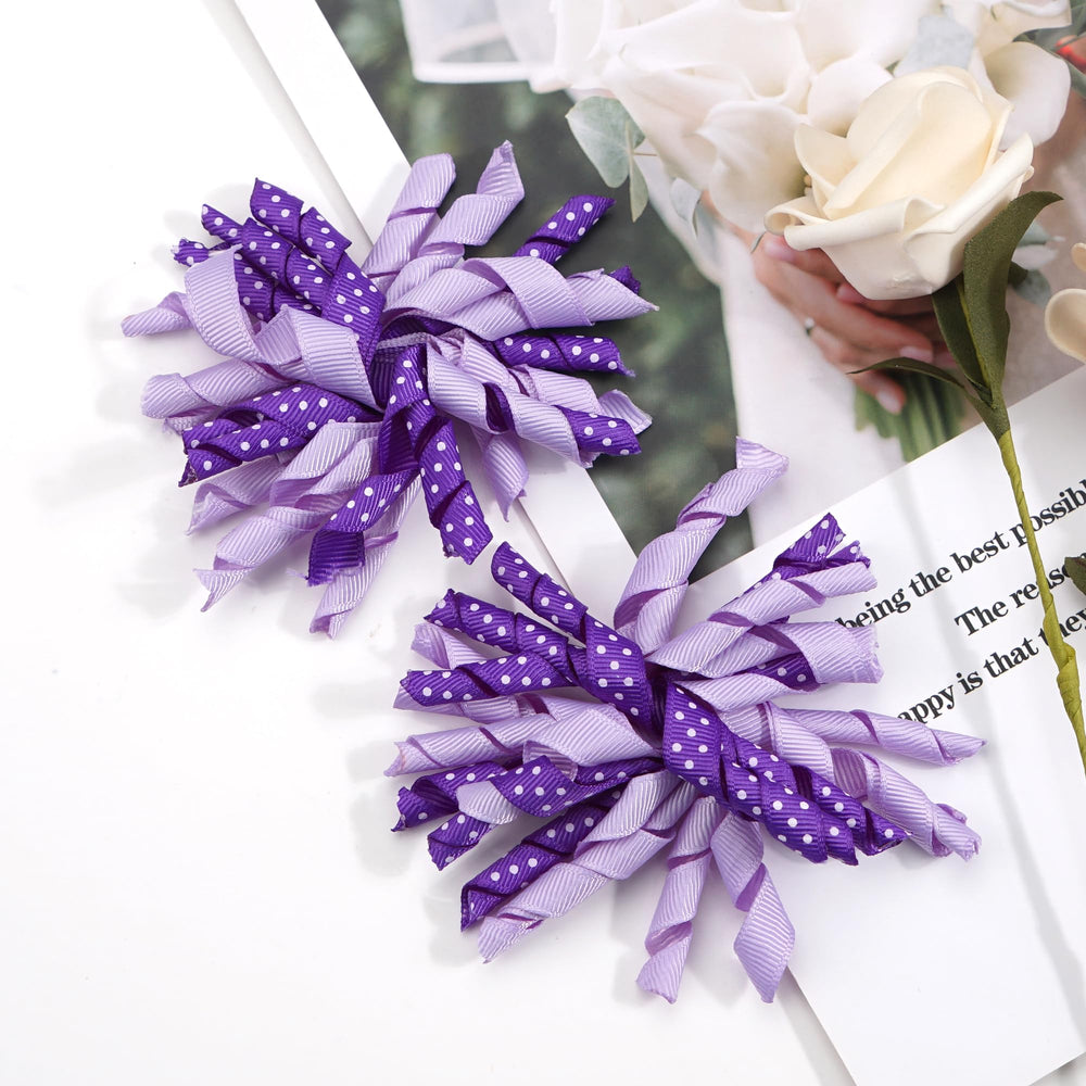 Yxiang baby hair bows closeup shows soft ribbon and comfortable wear for delicate hair.