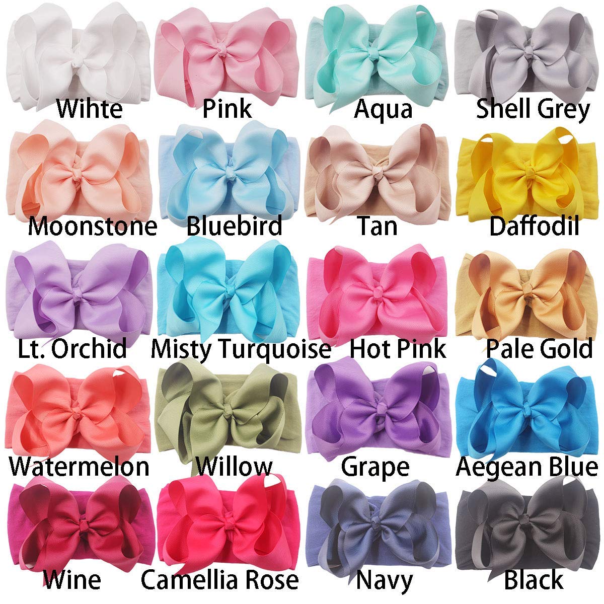 Yxiang big 6-inch bow headband offers soft, lightweight comfort for growing babies.