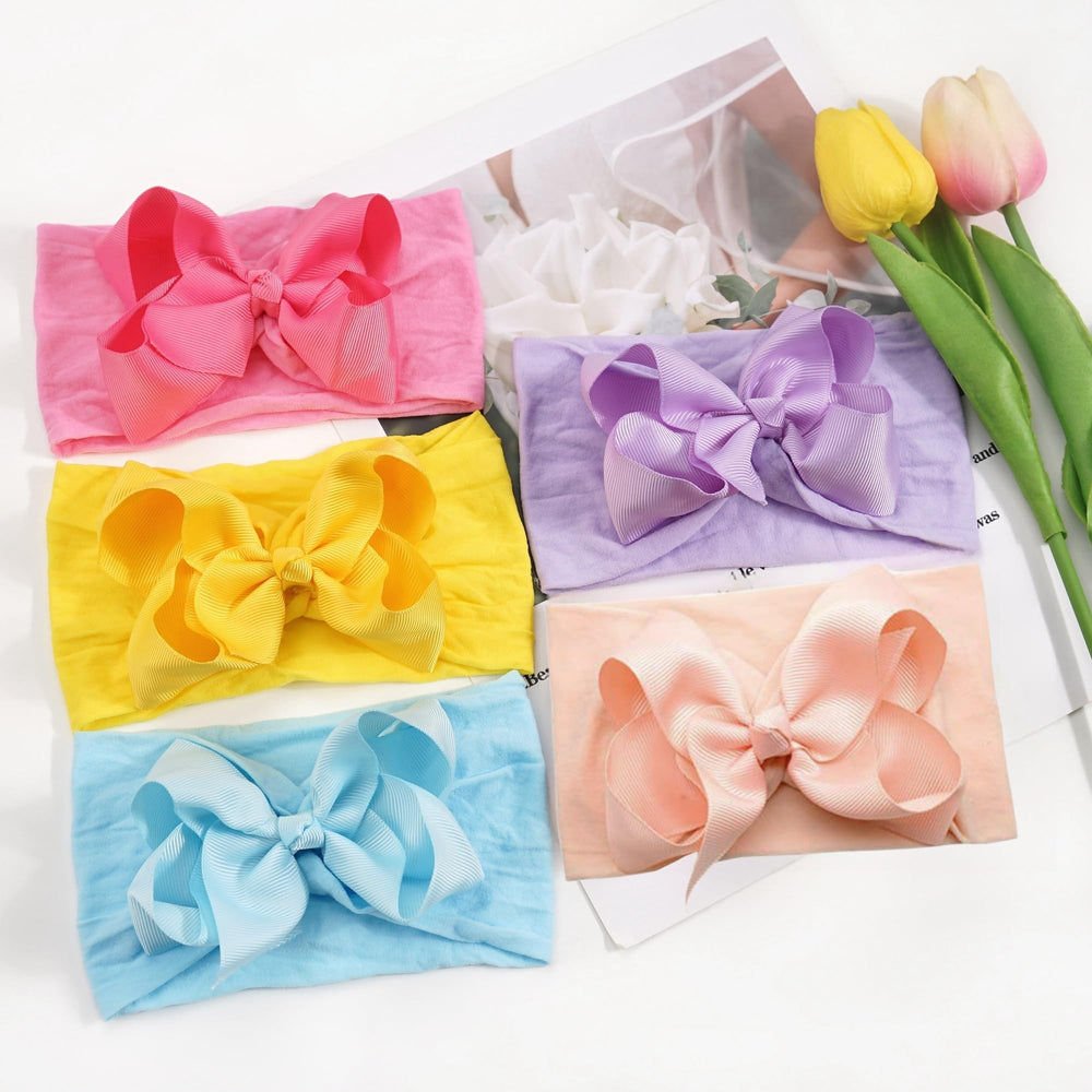 Yxiang close-up of ribbon bows showing color variety.