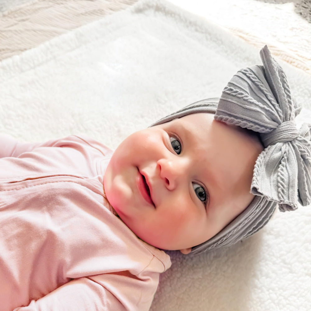 Yxiang newborn bows made from premium nylon material maintain shape and comfort all day.