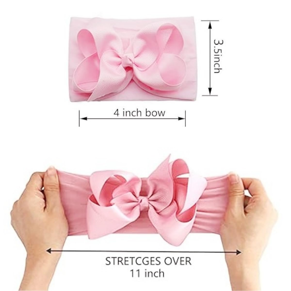 Yxiang newborn headbands one-size-fits-all for growing babies.