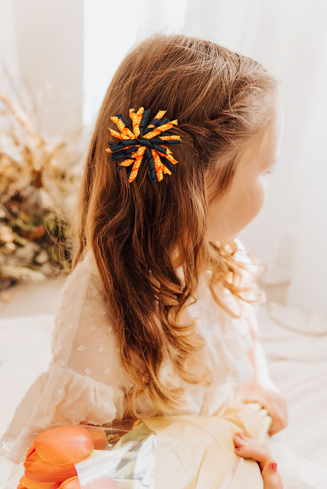 Yxiang orange korker clip holds hair gently without damaging fine hair