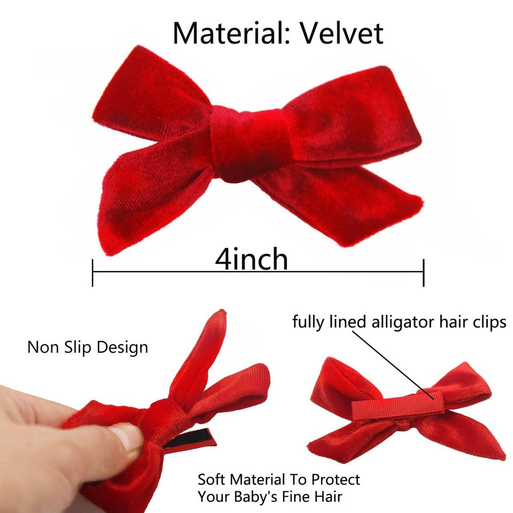 Yxiang velvet bows colors variety, easy match with outfits