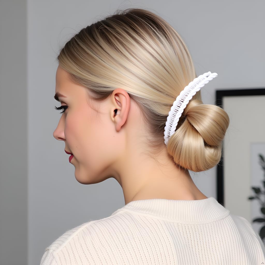 Yxinjy banana hair clip fashion accessory close-up highlighting durable finish