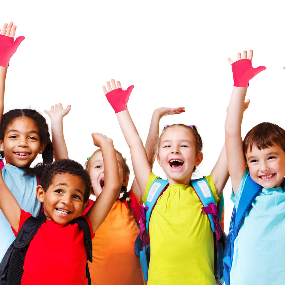 Yxmeiguo thumb guard suitable for ages 5-12 during daily activities.