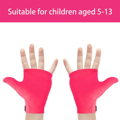 Yxmeiguo thumb guard kids pink pair in pack promotes easy daily wear.