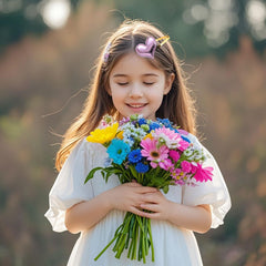 YYaaloa crown hair clip creates playful kid-friendly looks