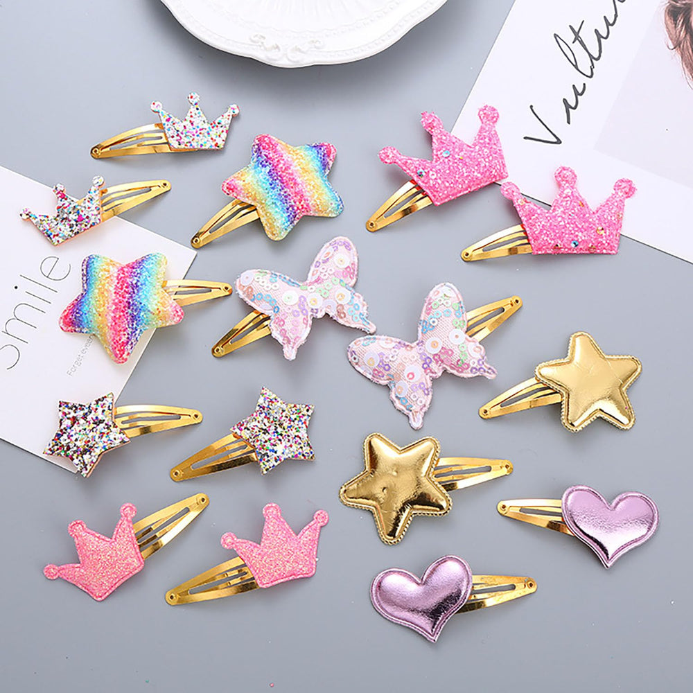 YYaaloa heart hair clip shines for playful daily styling