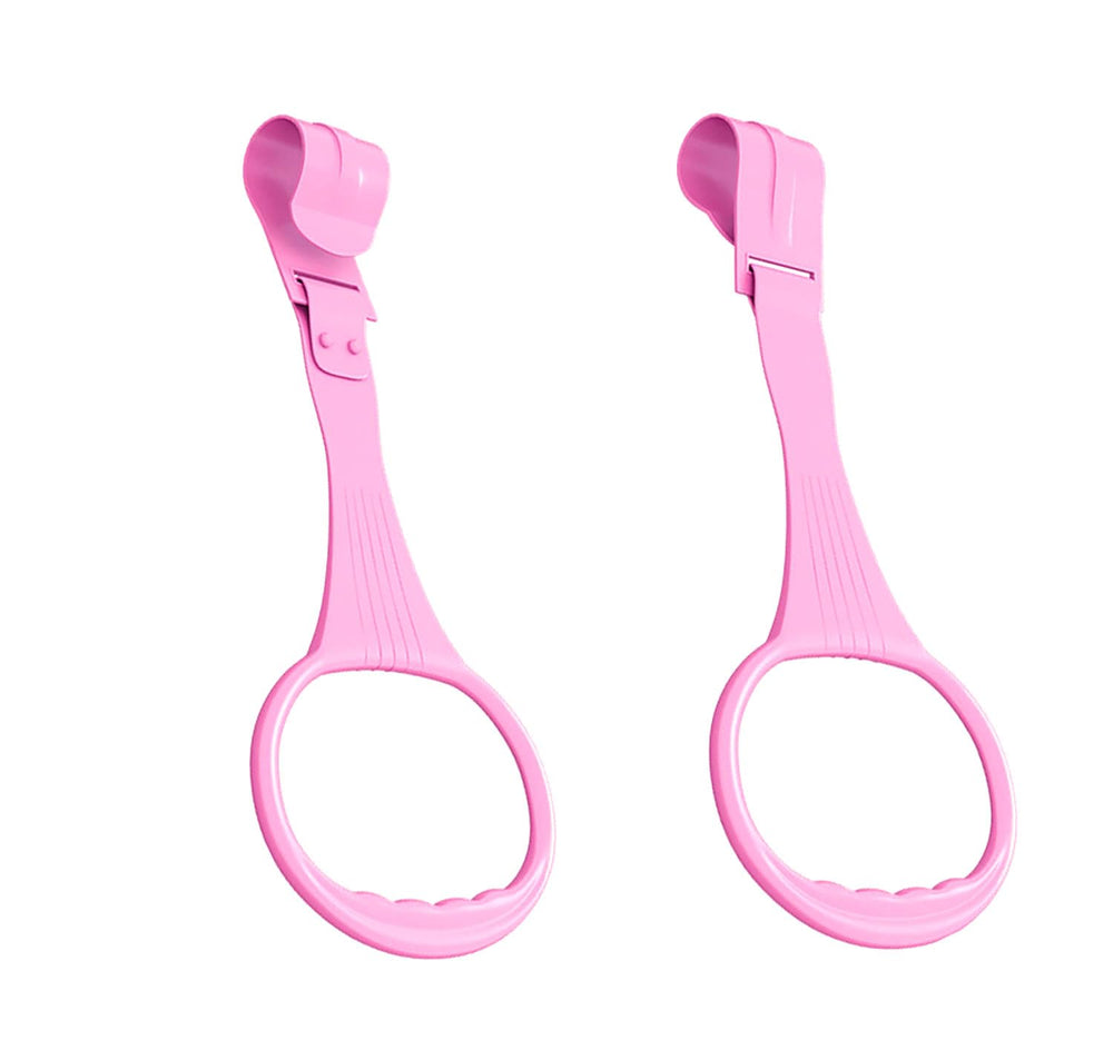 YYaaloa pink crib ring bright color to engage toddlers during play
