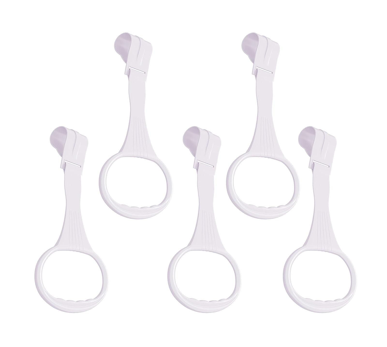 YYaaloa WalkAssistant crib pull rings white pack — durable, baby-friendly for standing practice.