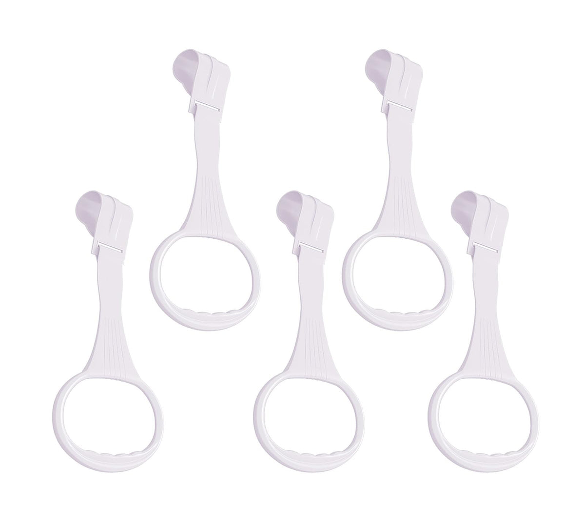 YYaaloa WalkAssistant crib pull rings white pack — durable, baby-friendly for standing practice.