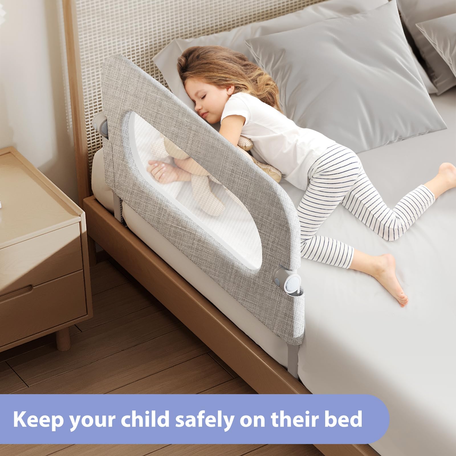 YYAMEA breathable mesh fabric keeps kids cool during summer nights