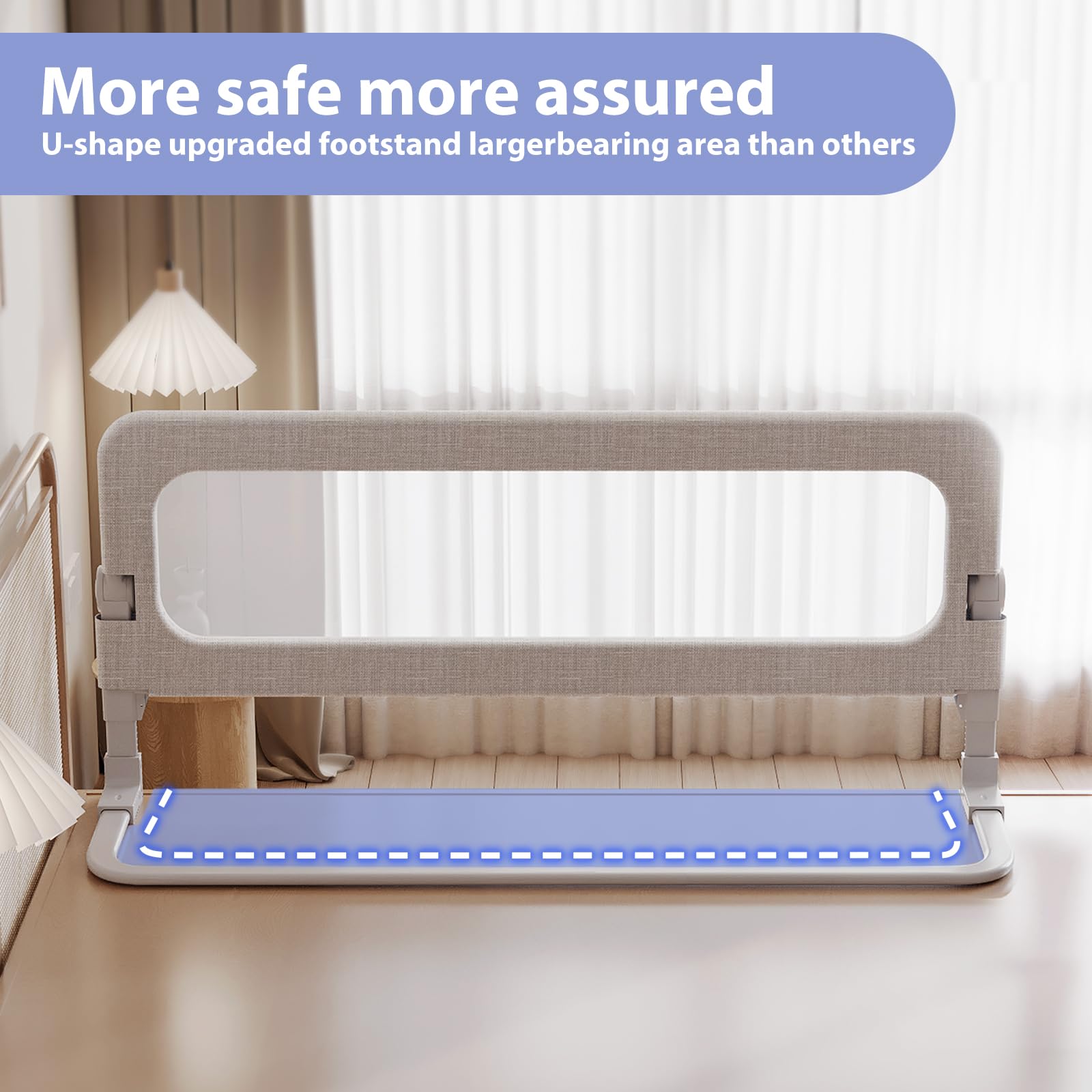 YYAMEA fits queen, full, twin, king and bunk beds for versatility.