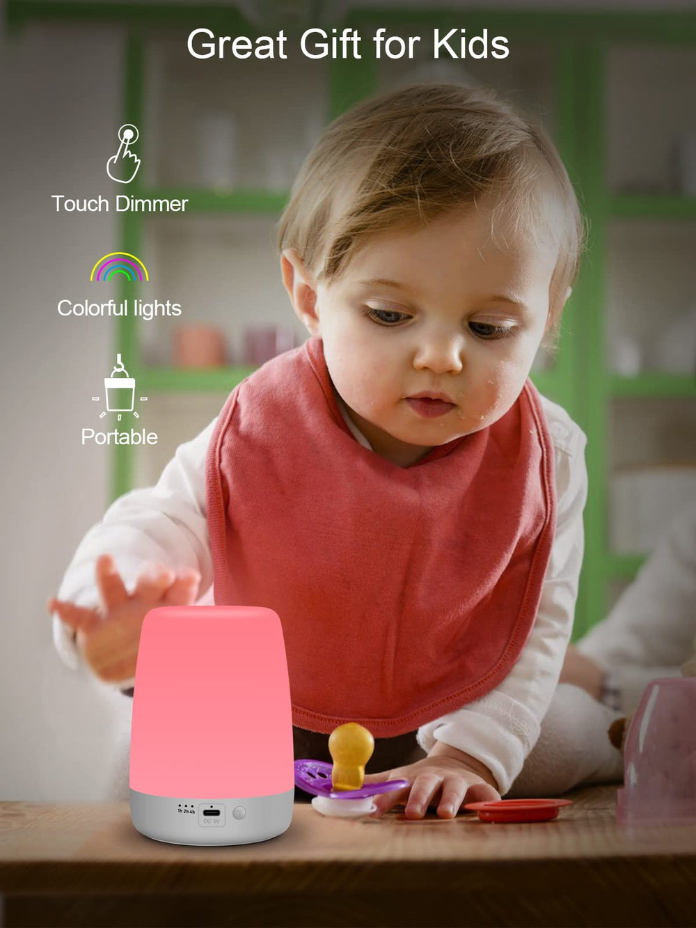 YYDSKIT night light color options provide soothing ambience for kids rooms