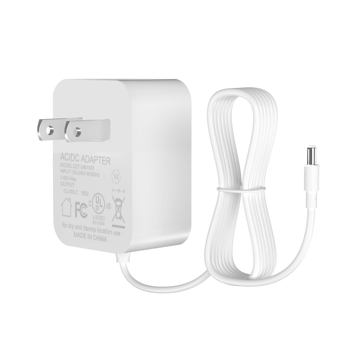 YYFNGU 5V baby monitor cord connector provides a secure power connection for uninterrupted viewing.