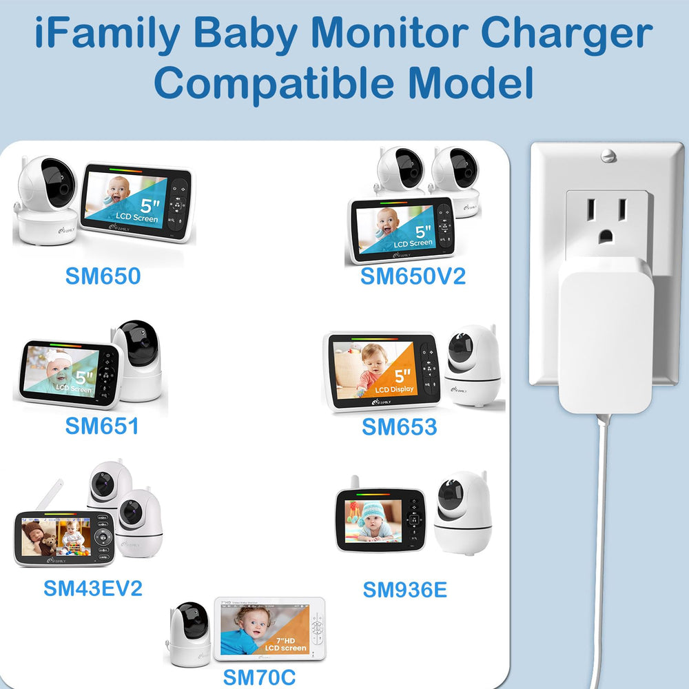 YYFNGU iFamily cord length shows a precise five-foot reach for flexible room setup.