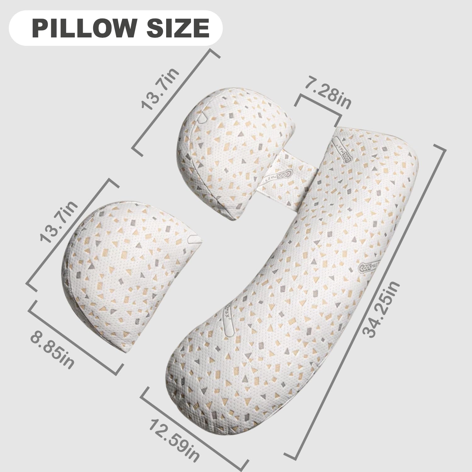 YZCCtixi easy-clean pillow care for fresh sleeping surface