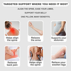 YZCCtixi pillow wrap-around arm support relieves pressure during pregnancy.