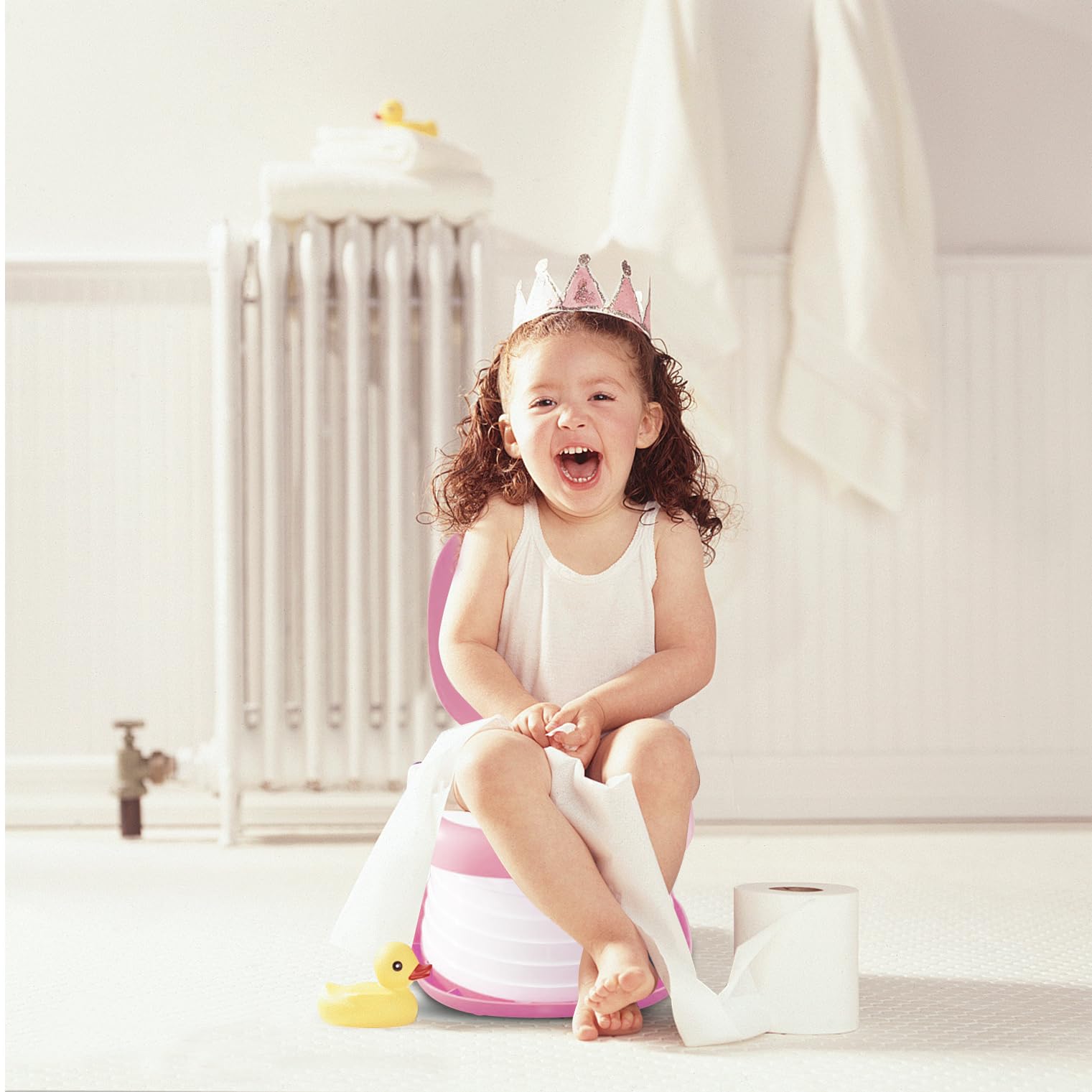 YZNlife Travel Potty with bag slot enables easy waste disposal