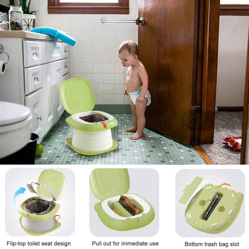YZNlife Travel Potty includes three disposable bags