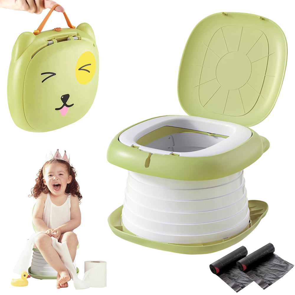 YZNlife Travel Potty green color ideal for family travel