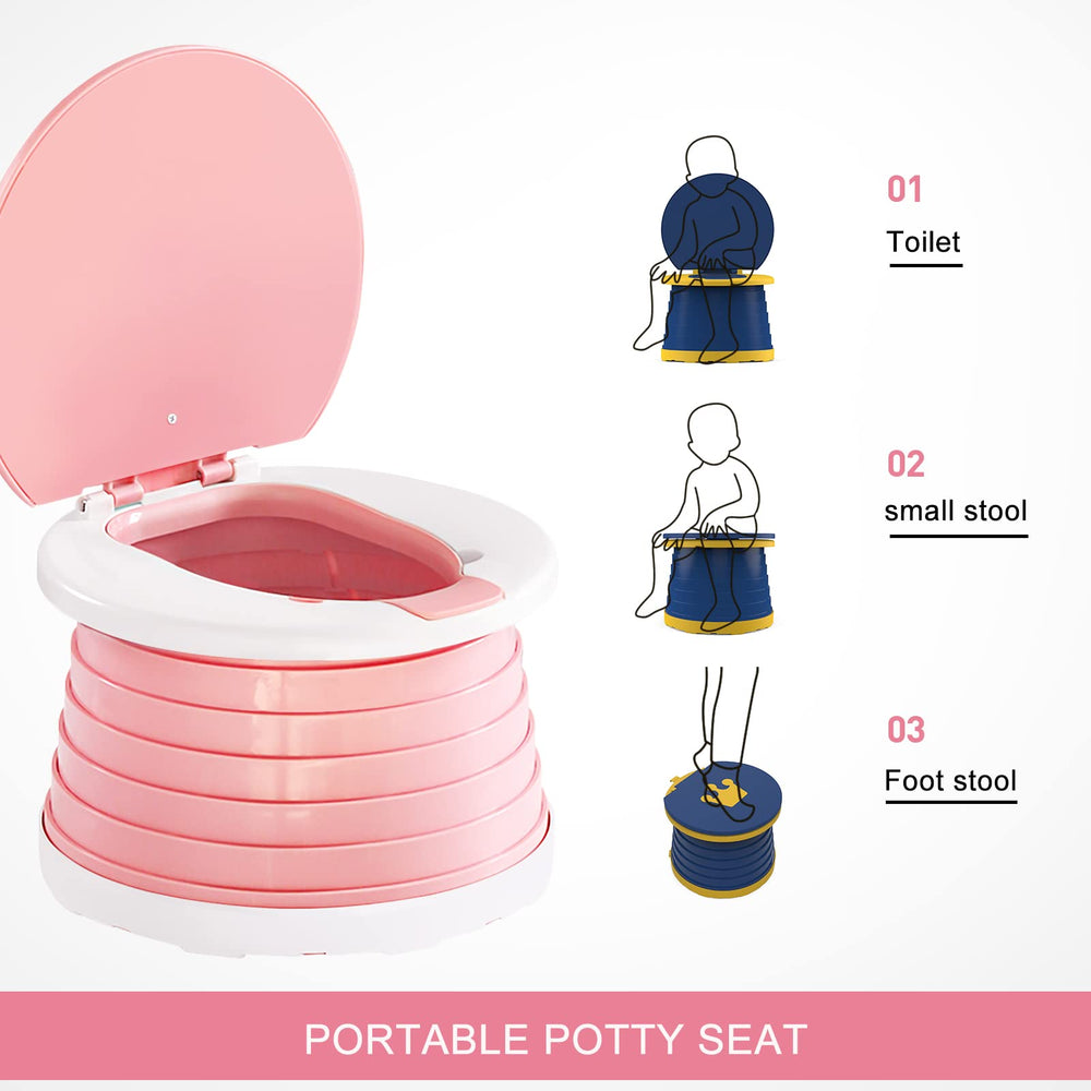 YZNlife travel potty supports up to 50 kg for growing toddlers.