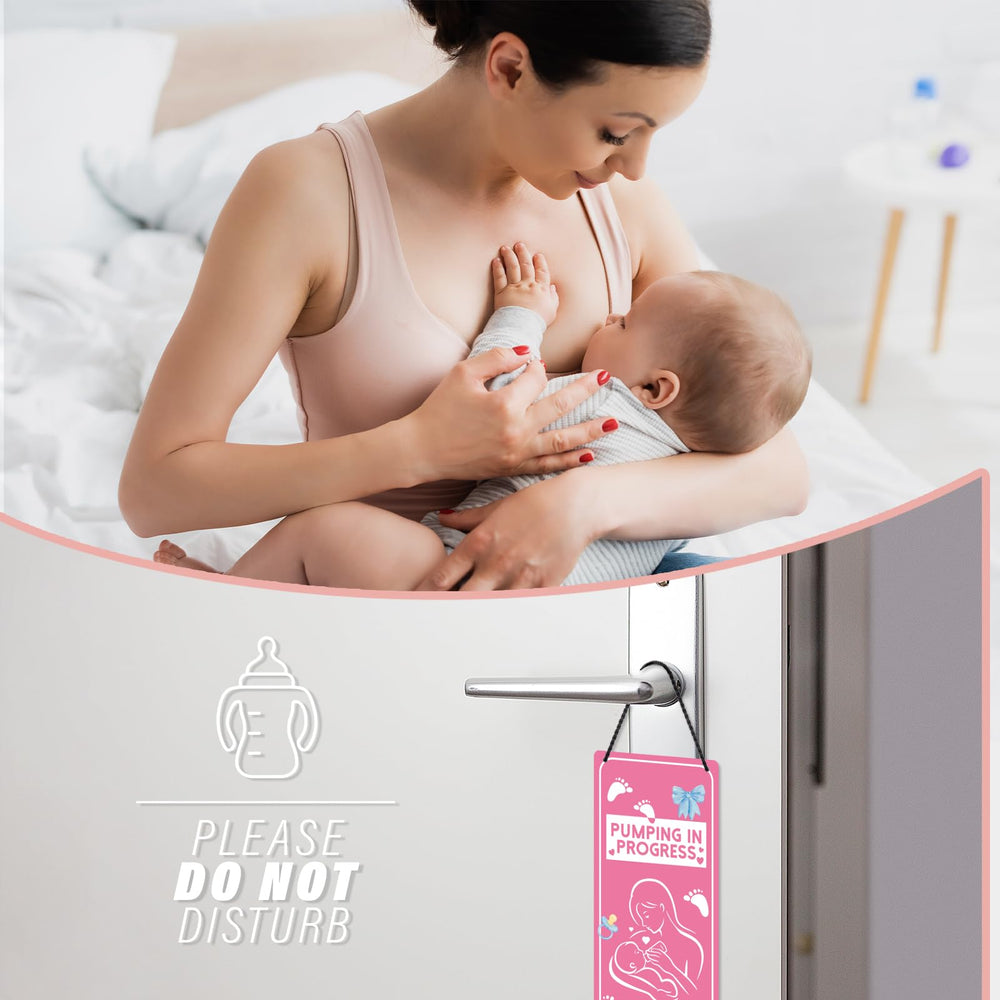 Zaamwoyy door sign comes with rope and pre-drilled holes for easy installation