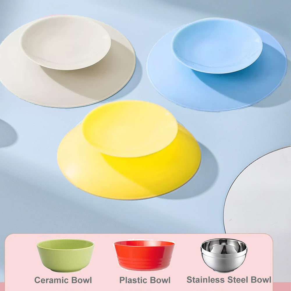 ZAAWUUT dark blue suction pads prevent slips on tabletops during travel or picnics