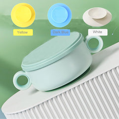 ZAAWUUT white suction cups keep plates steady on smooth surfaces for family meals