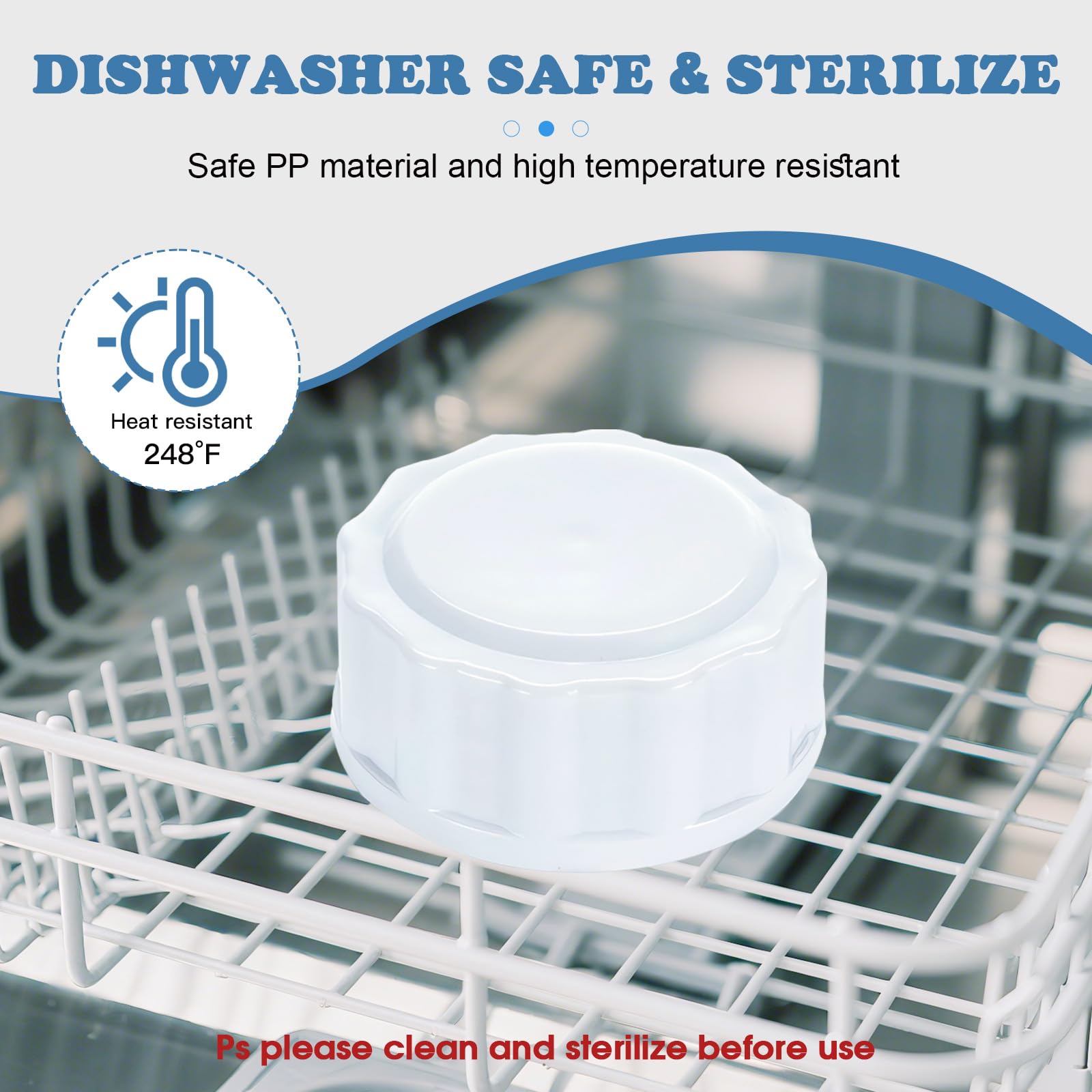 Zafflerva fridge-storage cap keeps bottles ready for baby feeds.