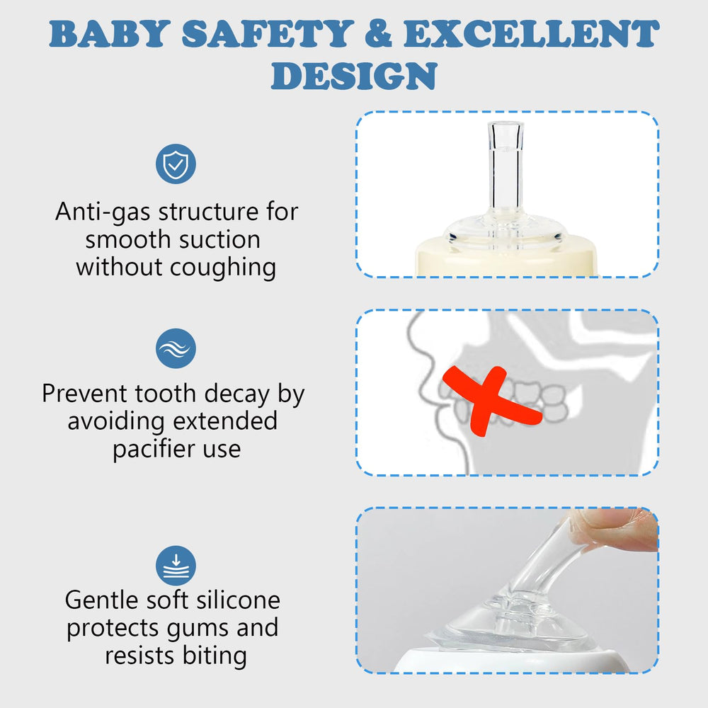Zafflerva silicone nipple is dishwasher-safe for easy cleaning.