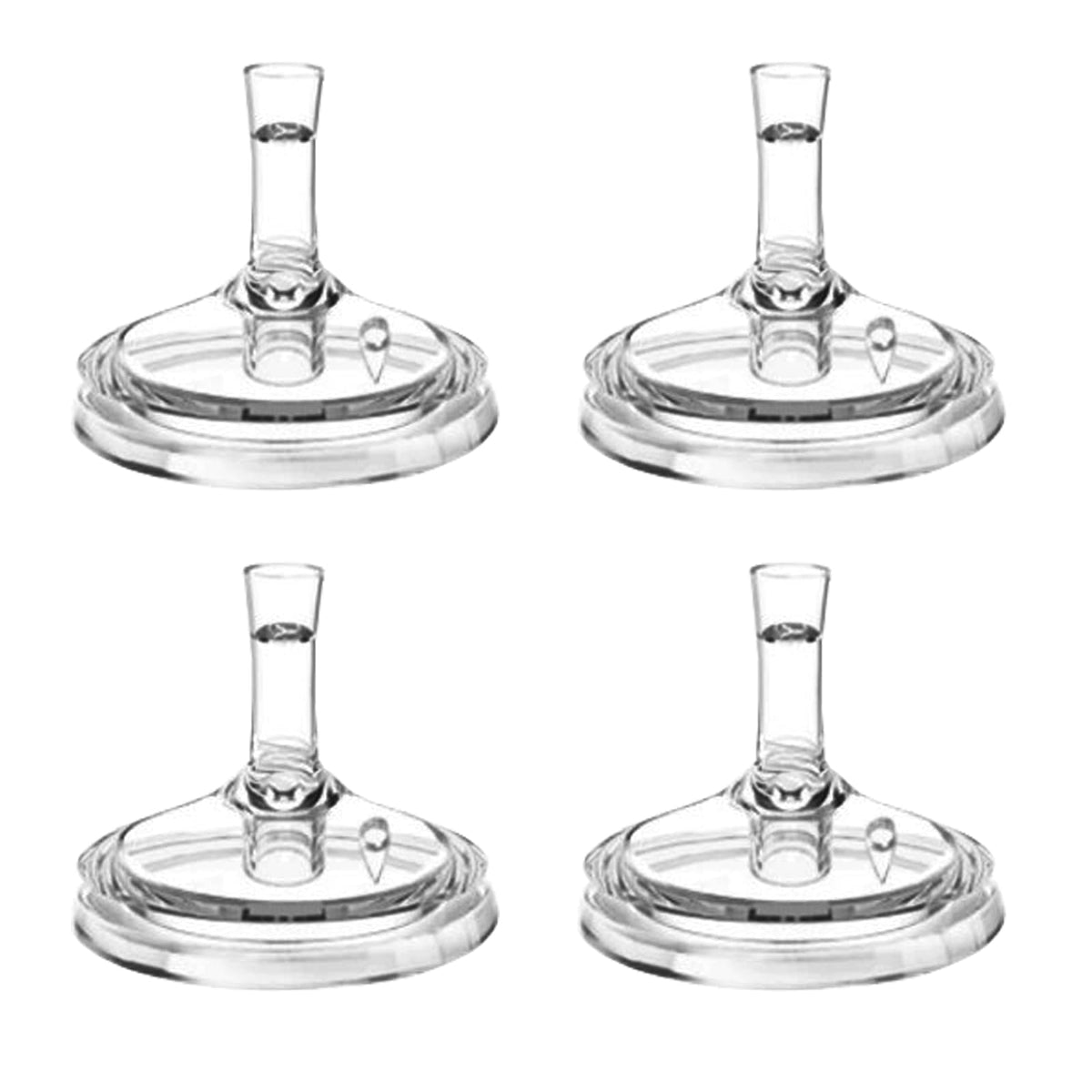 Zafflerva Sippy Nipples with soft silicone spout for gentle feeding.