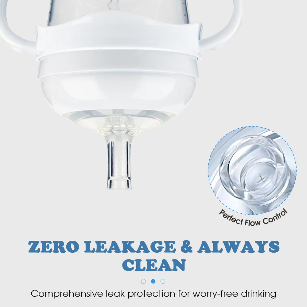 Zafflerva soft-straw-top enables comfy sipping for babies.