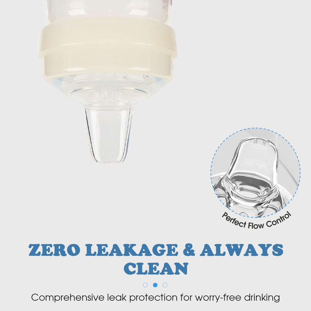 Zafflerva spout-sippy-nipples-soft-silicone-gums provides gentle sipping.