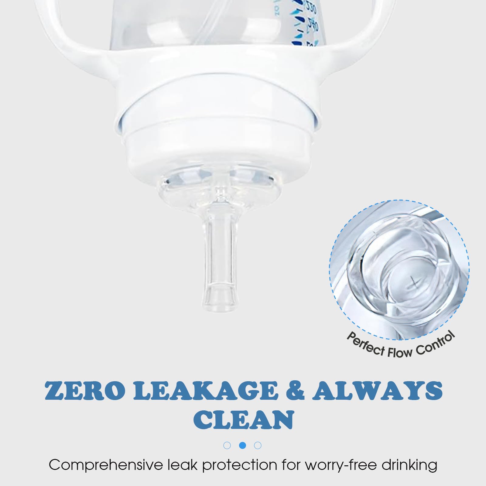 Zafflerva easy-grip handles support self-feeding for little hands.
