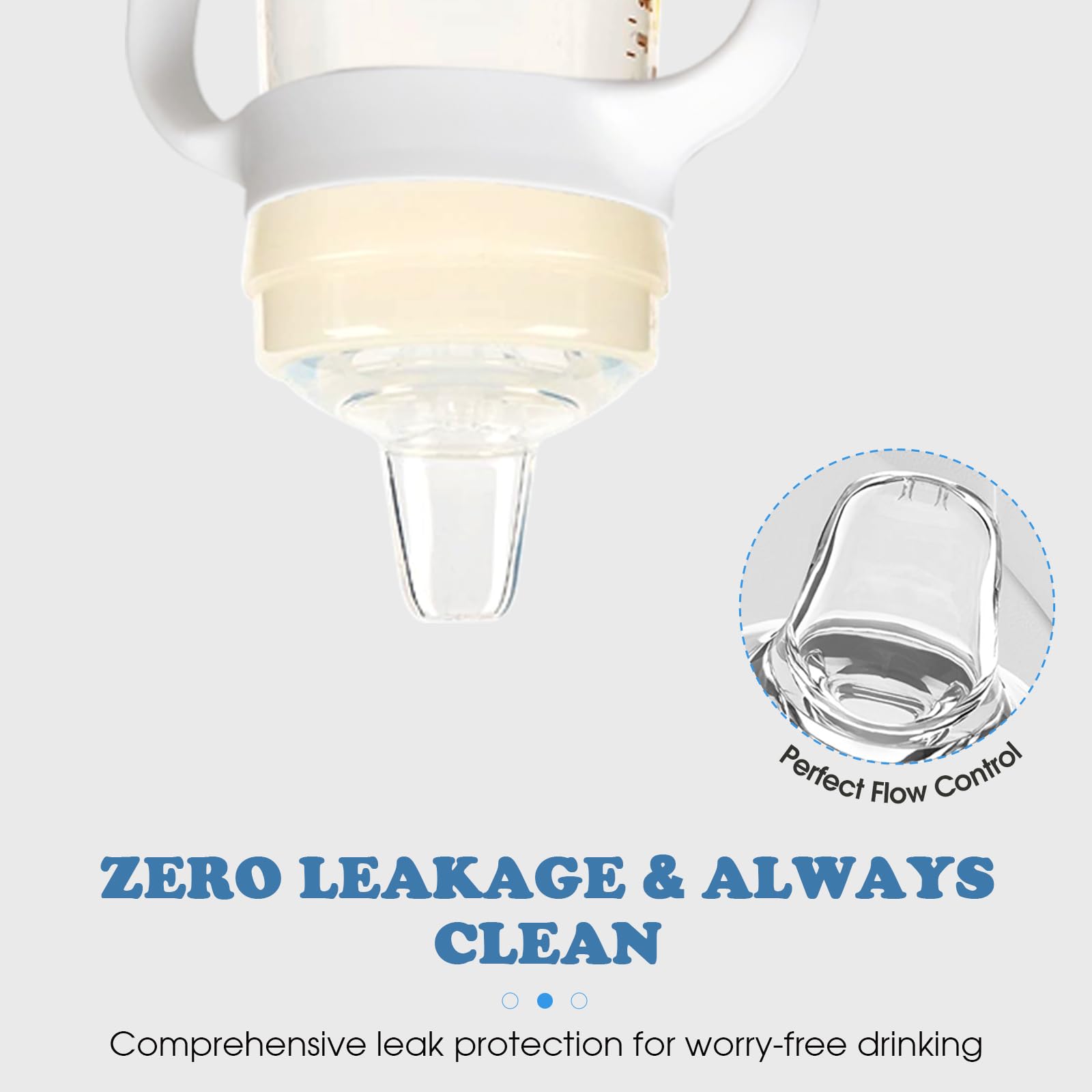 Zafflerva weighted-straw any-angle demonstrates drinking from different positions with spill-reducing design.